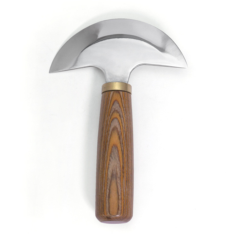 Round Knife Leatherwork - سكين جلدي احترافي حاد للغاية برأس