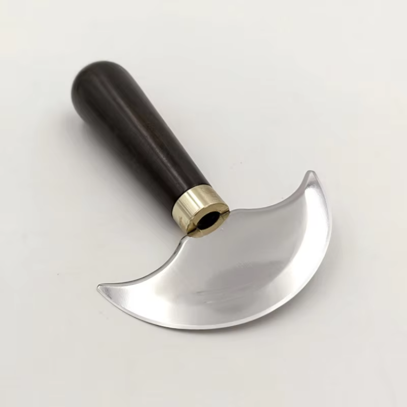 Round Knife Leatherwork - سكين احترافي لقطع الجلد بشفرة نصف