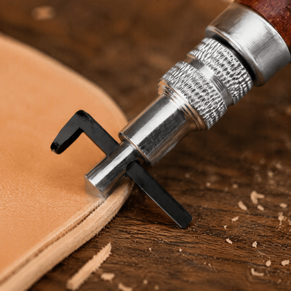 Groover Stitching Tool - أداة تشكيل الأخاديد في الجلد قابلة