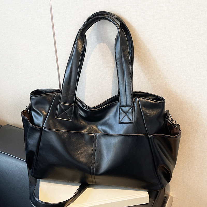 Leather Work Bag Women - حقيبة يد نسائية من الجلد الناعم