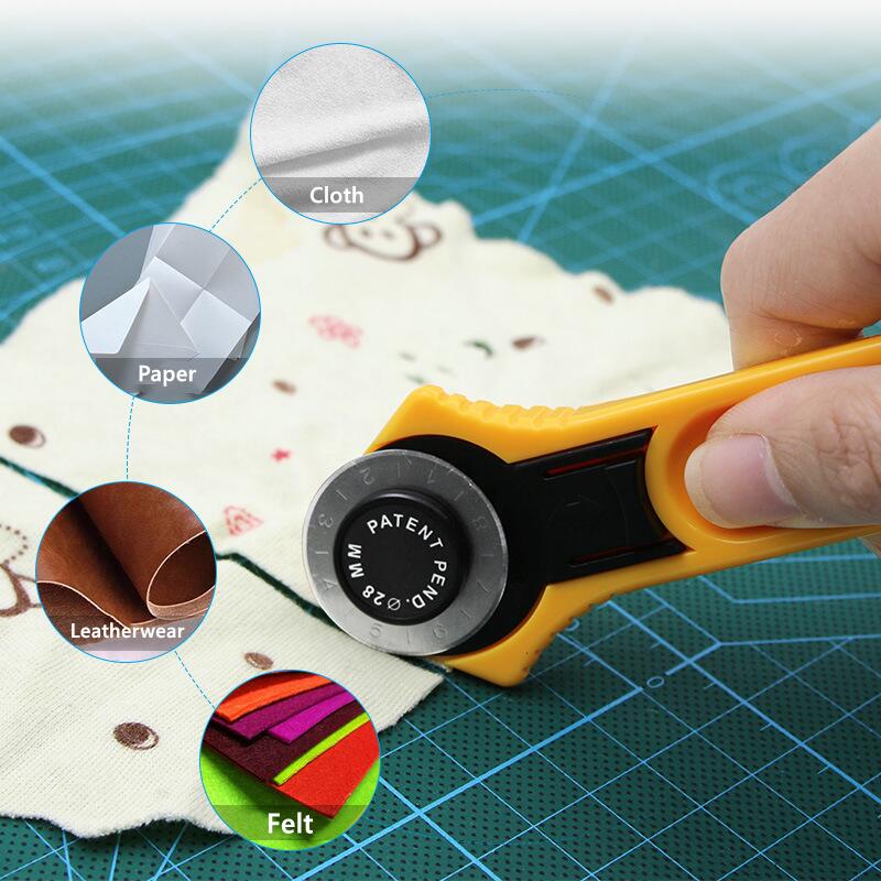 28 مللي متر خليط الأسطوانة عجل - مراجعة Round Knife Leatherwork وسعره