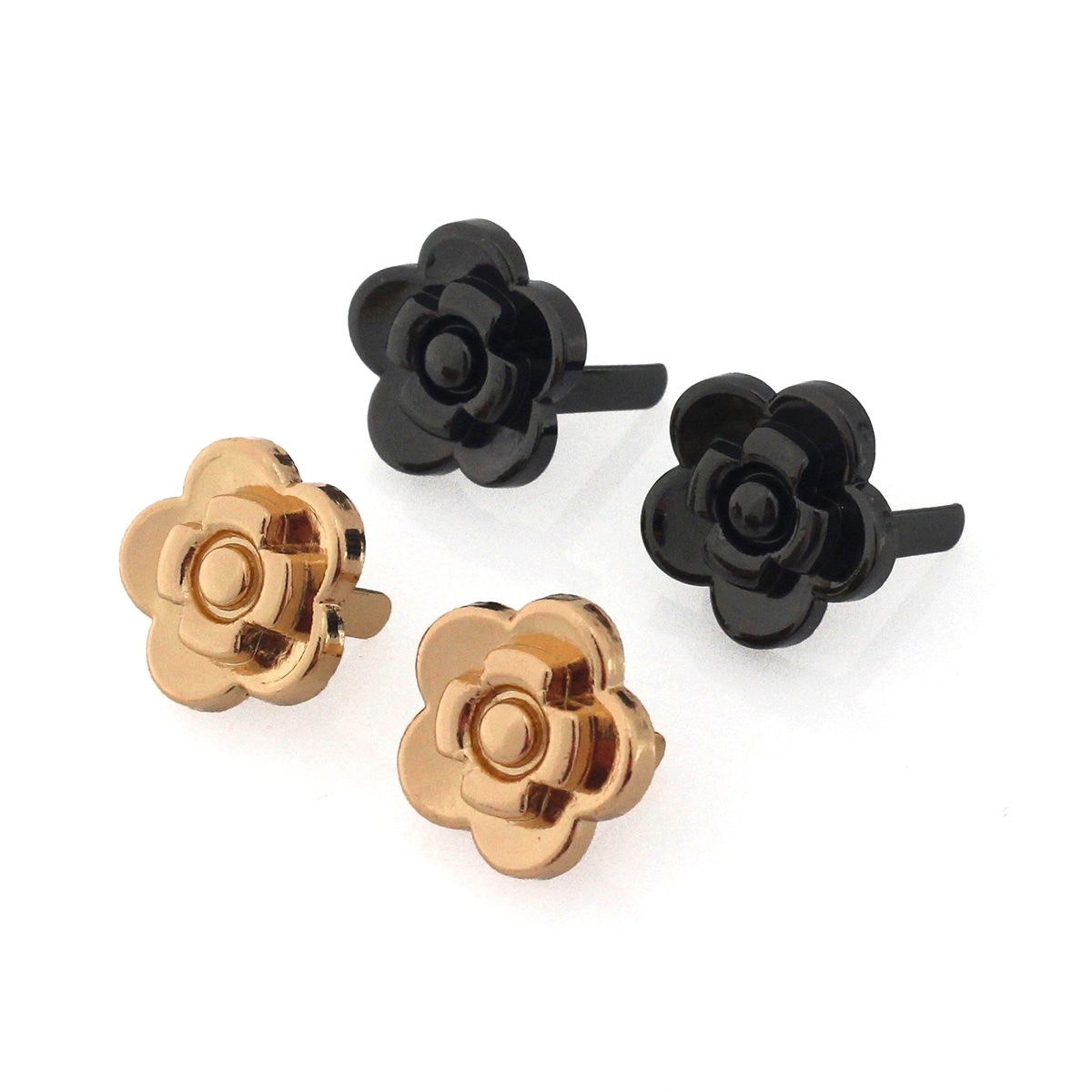 2 قطعة معدنية زهرة شكل مشبك ال - مراجعة Leatherwork Flowers وسعره