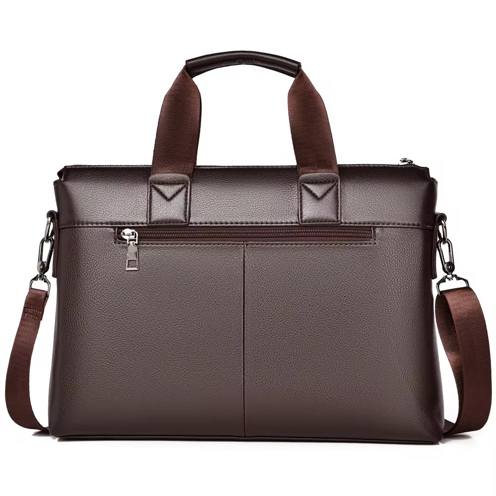 حقيبة رجالية جديدة لعام 2026 ع - مراجعة Leather Work Laptop Bag وسعره