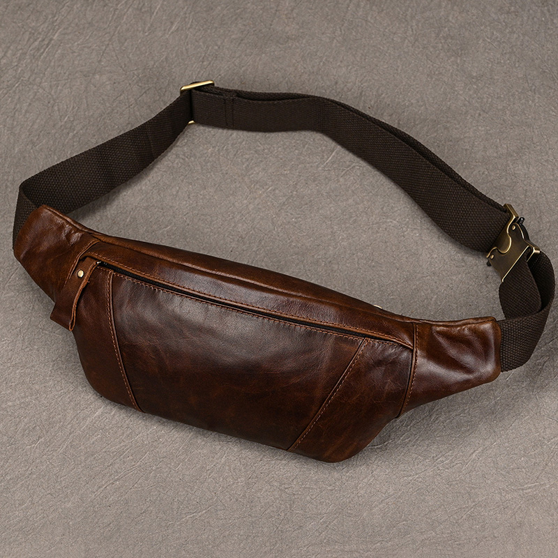 حقائب الصدر الجلدية للرجال حقي - مراجعة Leatherwork Belt وسعره