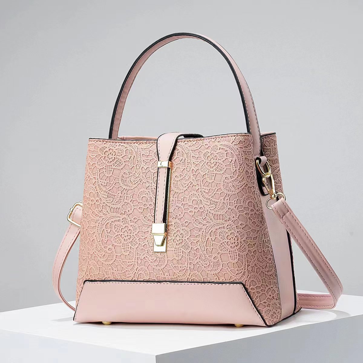 جديد فاخر حمل حقيبة جلدية أنيق - مراجعة Leather Work Bag Women وسعره
