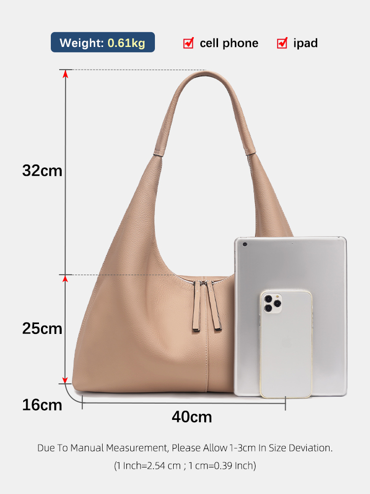 حقيبة يد Zency ذات سعة كبيرة م - مراجعة Leather Work Bag Women وسعره