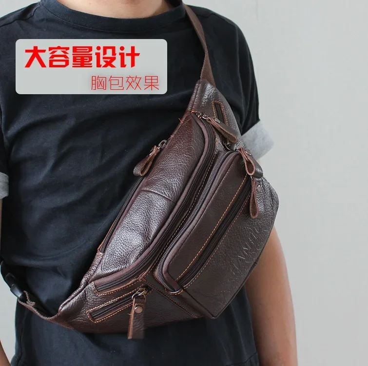 جلد البقر الأصلي الخصر حقيبة ا - مراجعة Leatherwork Belt وسعره