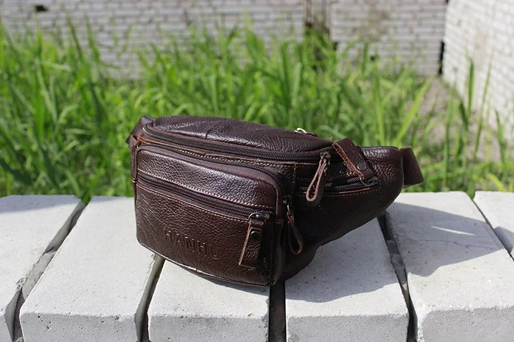 جلد البقر الأصلي الخصر حقيبة ا - مراجعة Leatherwork Belt وسعره