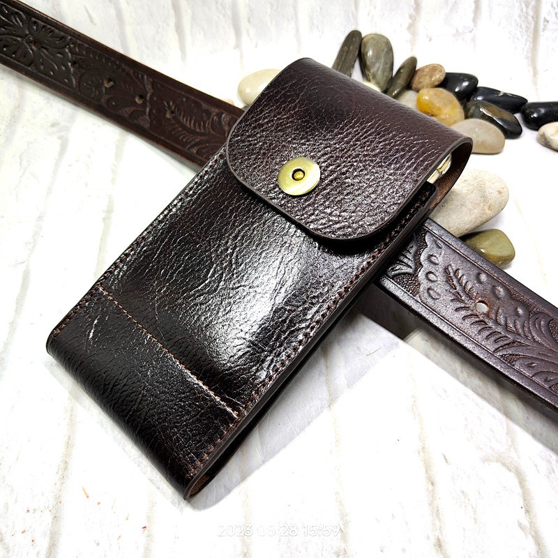 الهاتف المحمول الخصر حقيبة جلد - مراجعة Leatherwork Belt وسعره