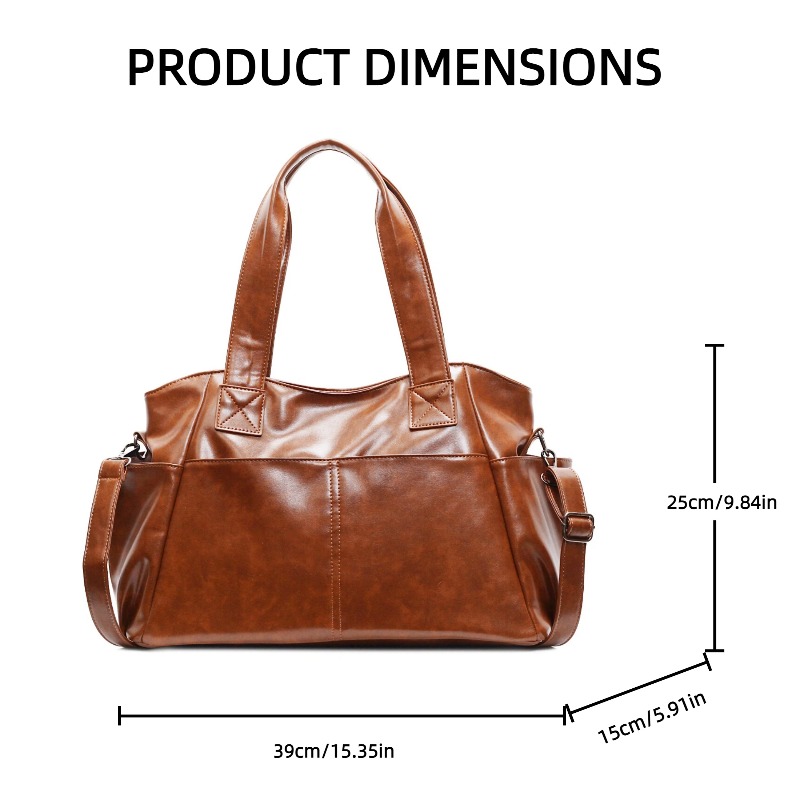 حقيبة يد نسائية من الجلد الناع - مراجعة Leather Work Bag Women وسعره