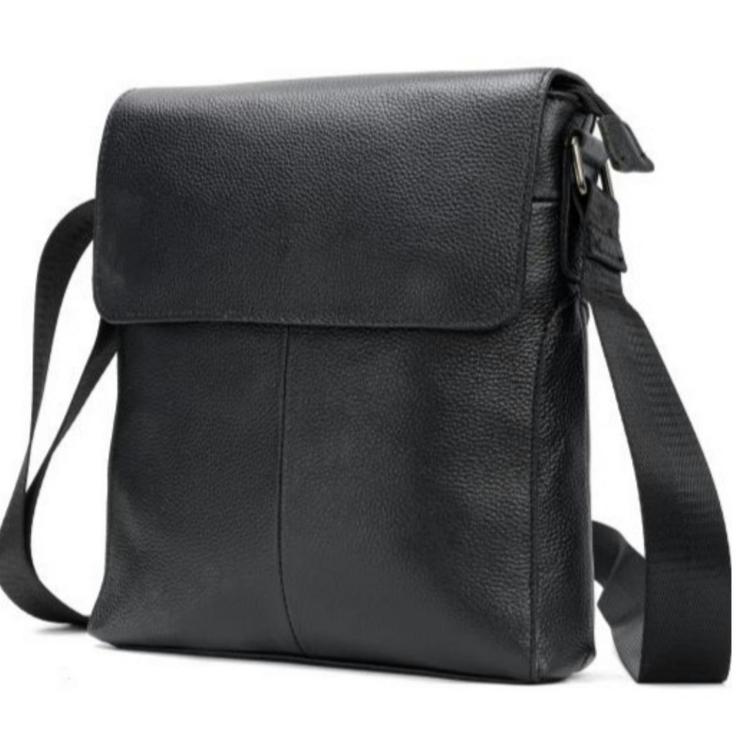 موضة جديدة رجال الأعمال حقائب  - مراجعة Leather Work Laptop Bag وسعره