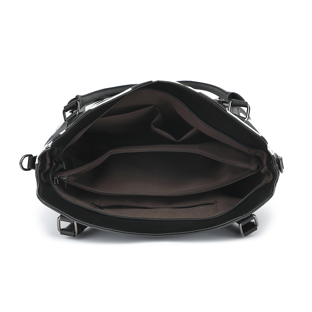 مجموعة من حقيبتين للنساء، حقيب - مراجعة Leather Work Bag Women وسعره