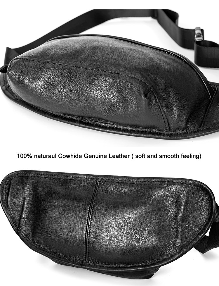 حقيبة خصر رجالية جديدة من الجل - مراجعة Leatherwork Belt وسعره