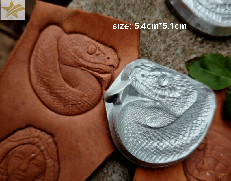 قالب نقش يدوي فريد بنمط ثعبان  - مراجعة Leatherwork Flowers وسعره