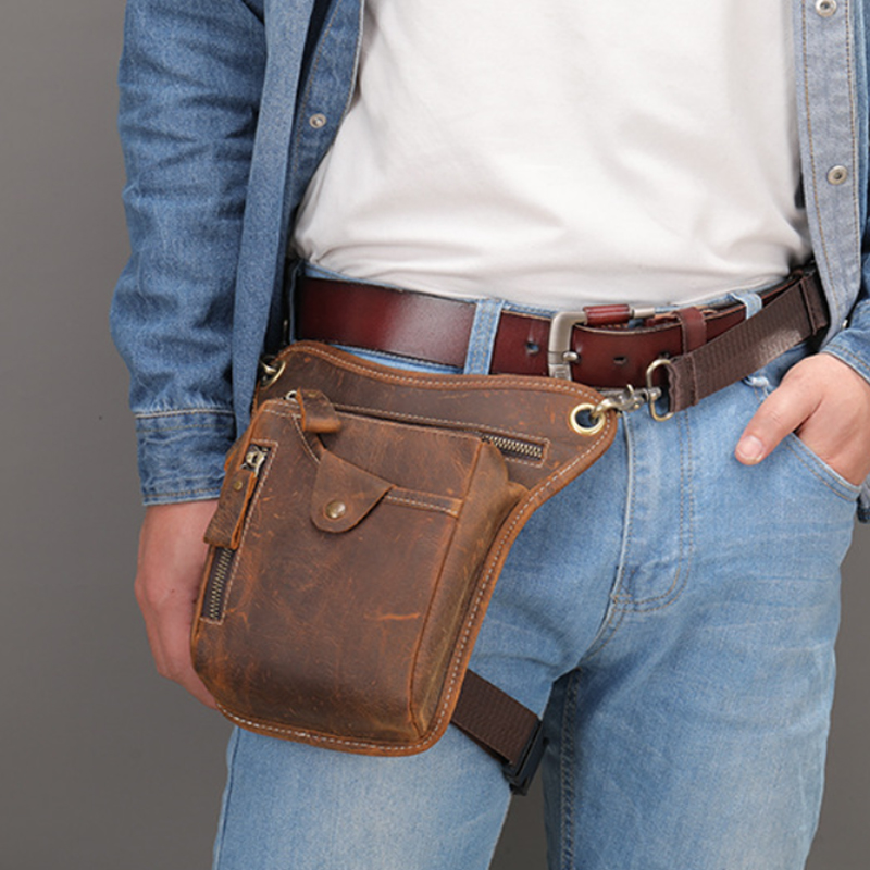 خمر بولي Leather الجلود الخصر  - مراجعة Leatherwork Belt وسعره